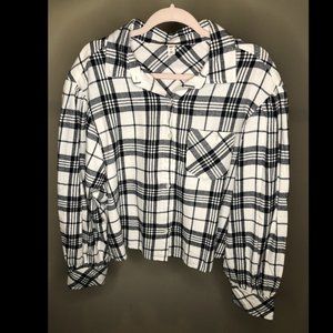 White and Black Flannel